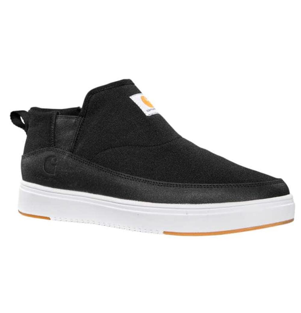 CARHARTT Detroit Canvas Mid Slip On Sneakers in Black Size 11